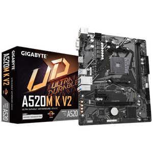Gigabyte A520M K V2 DDR4 Placa Base AM4 Gigabyte A520M K V2 DDR4 Placa Base AM4