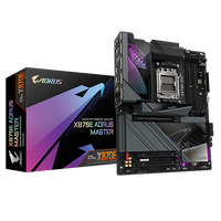 Gigabyte X870E Aorus Master  WiFi 7  Bluetooth  PCIe 50  DDR5  ATX  Placa Base AM5