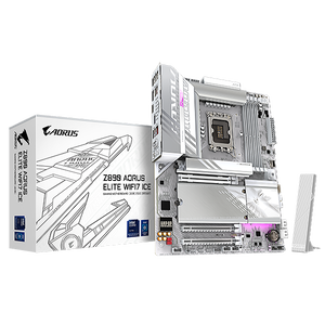 Gigabyte Z890 Aorus Elite Ice  WiFi 7  DDR5  ATX  Blanca  Placa Base Intel Socket 1851