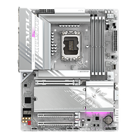 Gigabyte Z890 Aorus Elite Ice WiFi 7 DDR5 ATX Blanca Placa Base Intel Socket 1851 Gigabyte Z890 Aorus Elite Ice WiFi 7 DDR5 ATX Blanca Placa Base Intel Socket 1851
