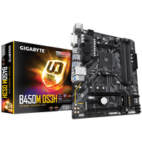 Gigabyte B450MDS3H  WiFi  DDR4  MicroATX  Placa Base AM4