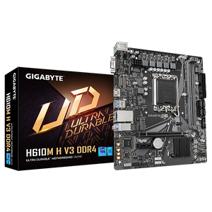 Gigabyte H610MH V3 DDR4 MicroATX Placa Base Intel 1700 Gigabyte H610MH V3 DDR4 MicroATX Placa Base Intel 1700