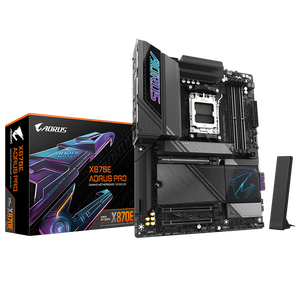 Gigabyte X870E Aorus Pro  WiFi 7  DDR5  ATX  Placa Base AM5