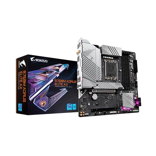 Gigabyte B760M Aorus Elite  WiFi AX  DDR5  MicroATX   Placa Base Intel 1700 Gigabyte B760M Aorus Elite  WiFi AX  DDR5  MicroATX   Placa Base Intel 1700