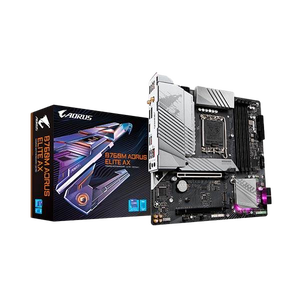 Gigabyte B760M Aorus Elite WiFi AX DDR5 MicroATX Placa Base Intel 1700 Gigabyte B760M Aorus Elite WiFi AX DDR5 MicroATX Placa Base Intel 1700