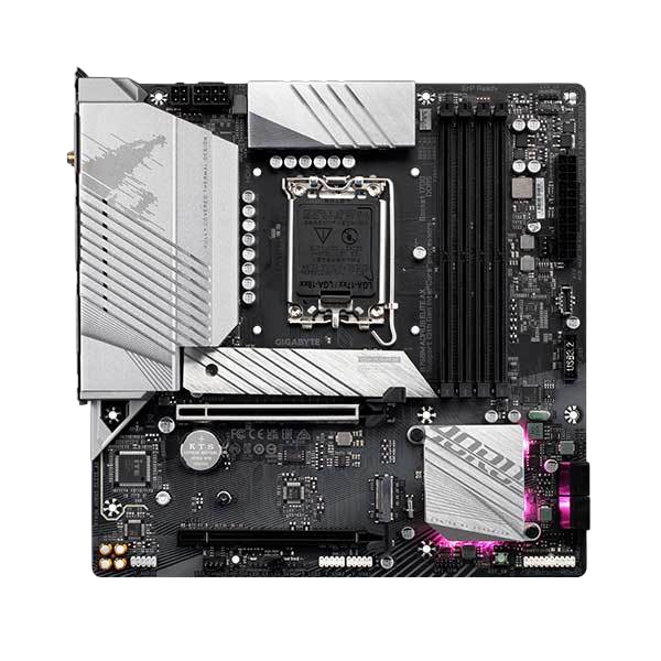 Gigabyte B760M Aorus Elite  WiFi AX  DDR5  MicroATX   Placa Base Intel 1700 Gigabyte B760M Aorus Elite  WiFi AX  DDR5  MicroATX   Placa Base Intel 1700