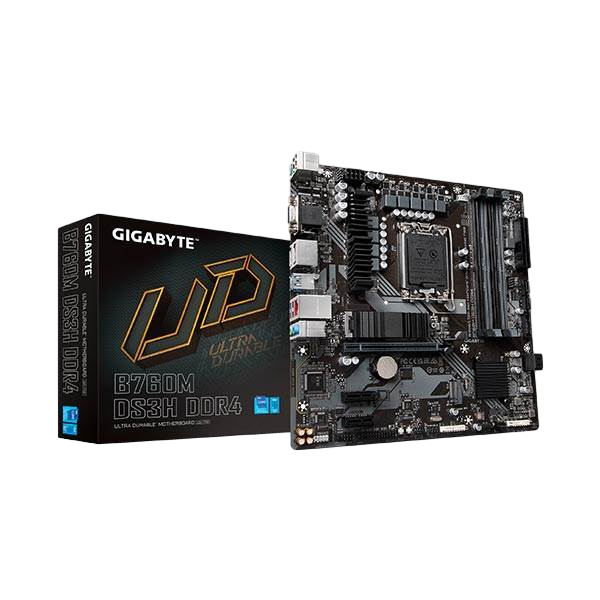 Gigabyte B760MDS3H  DDR4  MicroATX  Placa Base Intel 1700 Gigabyte B760MDS3H  DDR4  MicroATX  Placa Base Intel 1700