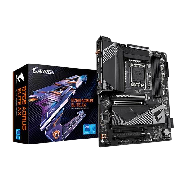Gigabyte B760 Aorus Elite AX WiFi AX DDR5 ATX Placa Base Intel 1700 Gigabyte B760 Aorus Elite AX WiFi AX DDR5 ATX Placa Base Intel 1700