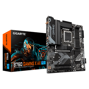Gigabyte B760 Gaming X AX  WiFi AX  DDR5  ATX  Placa Base Intel 1700