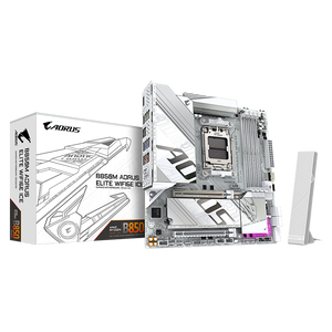 Gigabyte B850M Aorus Elite Ice  WiFi 6E Bluetooth 53  DDR5  MicroATX  Blanca  Placa Base AM5