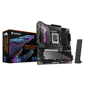 Gigabyte B860M Aorus Elite  WiFi 6E Bluetooth 53  DDR5  MicroATX  Placa Base Intel 1851