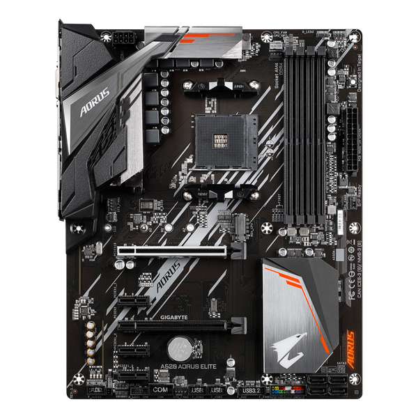 Gigabyte A520 Aorus Elite DDR4 ATX Placa Base AM4 Gigabyte A520 Aorus Elite DDR4 ATX Placa Base AM4