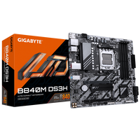 Gigabyte B840M DS3H | DDR5 | MicroATX | Placa Base AM5 Gigabyte B840M DS3H | DDR5 | MicroATX | Placa Base AM5