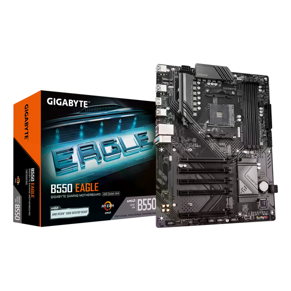 Gigabyte B550 Eagle DDR4 MicroATX Placa Base AM4 Gigabyte B550 Eagle DDR4 MicroATX Placa Base AM4