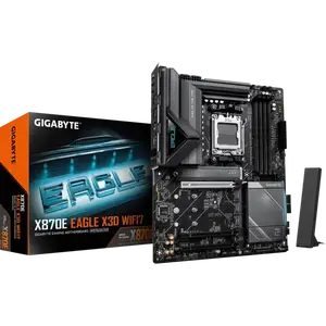 Gigabyte X870E Eagle X3D Wifi7 DDR5 ATX Placa Base AM5 Gigabyte X870E Eagle X3D Wifi7 DDR5 ATX Placa Base AM5