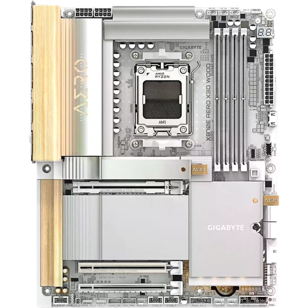 Gigabyte X870E Aero X3D Wood Wifi7 DDR5 ATX Placa Base AM5 Gigabyte X870E Aero X3D Wood Wifi7 DDR5 ATX Placa Base AM5