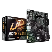 Gigabyte A520MH ARGB  MicroATX  DDR4  Placa Base AM4