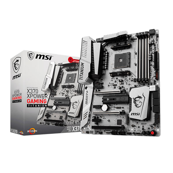 MSI X370 Xpower Gaming Titanium Placa Base MSI X370 Xpower Gaming Titanium Placa Base