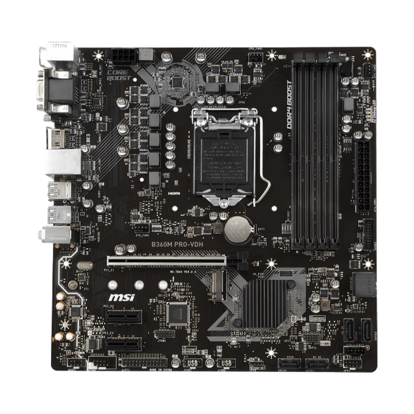 MSI B360M ProVDH Placa Base MSI B360M ProVDH Placa Base