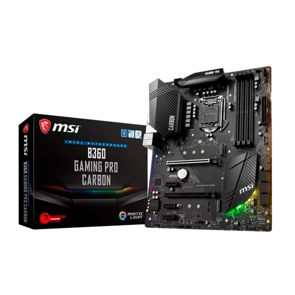 MSI B360 Gaming Pro Carbon Placa Base MSI B360 Gaming Pro Carbon Placa Base