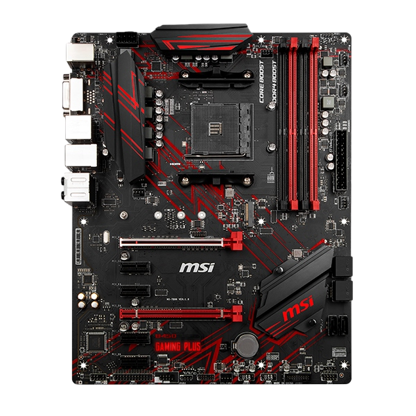 MSI B450 Gaming Plus  Placa Base MSI B450 Gaming Plus  Placa Base