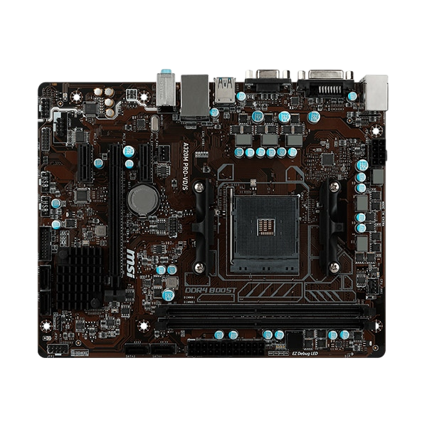 MSI A320M ProVDS  Placa Base AM4 MSI A320M ProVDS  Placa Base AM4