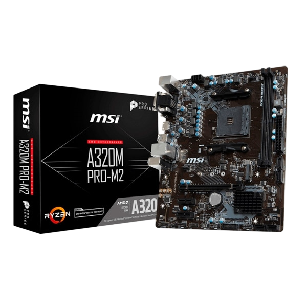 MSI A320M ProM2  Placa Base AM4 MSI A320M ProM2  Placa Base AM4