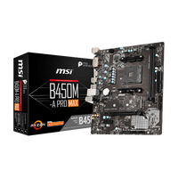 MSI B450M-A Pro Max - Placa Base AM4