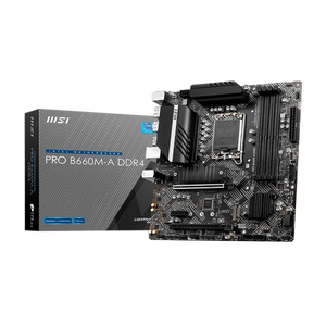 MSI B660MA Pro  WiFi AX  DDR4  Placa Base Intel 1700