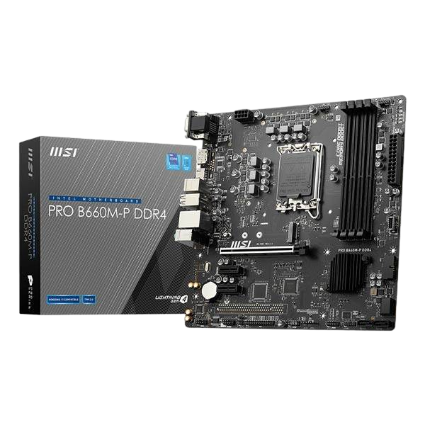 MSI B660MP Pro DDR4 Placa Base Intel 1700 MSI B660MP Pro DDR4 Placa Base Intel 1700