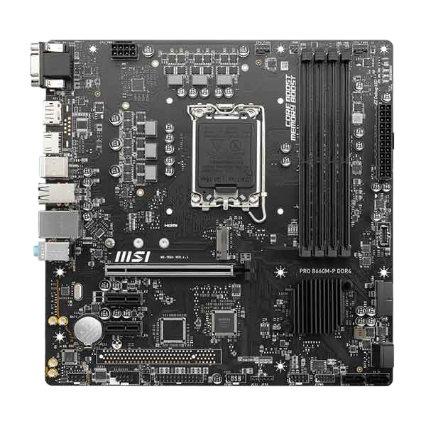 MSI B660MP Pro DDR4 Placa Base Intel 1700 MSI B660MP Pro DDR4 Placa Base Intel 1700