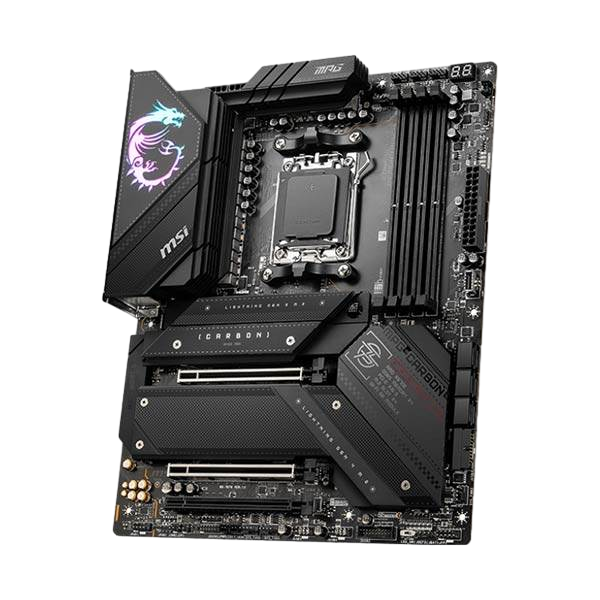 MSI MPG X670E Carbon  WiFi AX  DDR5  Placa Base AM5 MSI MPG X670E Carbon  WiFi AX  DDR5  Placa Base AM5