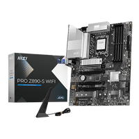MSI PRO Z890S  WiFi 7  DDR5  ATX  Placa Base Intel Socket 1851