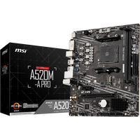 MSI A520M-A Pro | DDR4 | MicroATX | Placa Base AM4