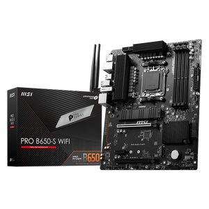 MSI Pro B650S  WiFi 6E  DDR5  ATX  Placa Base AM5