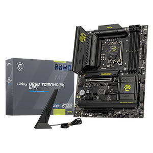 MSI MAG B860 Tomahawk WiFi 7 Bluetooth 54 DDR5 ATX Placa Base Intel 1851 MSI MAG B860 Tomahawk WiFi 7 Bluetooth 54 DDR5 ATX Placa Base Intel 1851