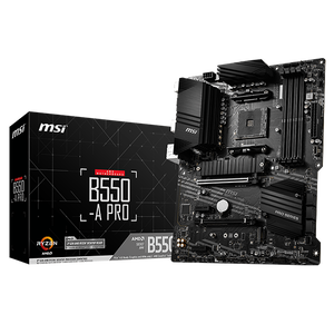 MSI Pro B550A  DDR4  ATX  Placa Base AM4