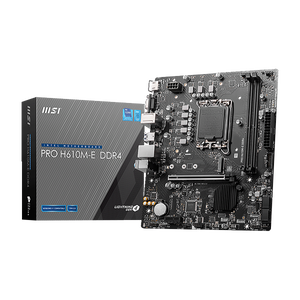 MSI Pro H610ME V2 DDR4 MicroATX Placa Base Intel 1700 MSI Pro H610ME V2 DDR4 MicroATX Placa Base Intel 1700