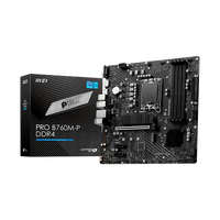 MSI PRO B760MP DDR4 MicroATX Placa Base Intel 1700 MSI PRO B760MP DDR4 MicroATX Placa Base Intel 1700