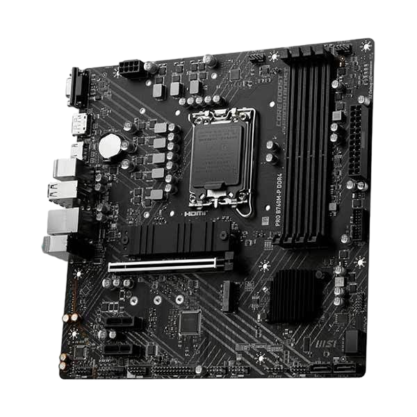 MSI PRO B760MP DDR4 MicroATX Placa Base Intel 1700 MSI PRO B760MP DDR4 MicroATX Placa Base Intel 1700