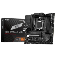 MSI Pro B650MA WiFi AX DDR5 MicroATX Placa Base AM5 MSI Pro B650MA WiFi AX DDR5 MicroATX Placa Base AM5