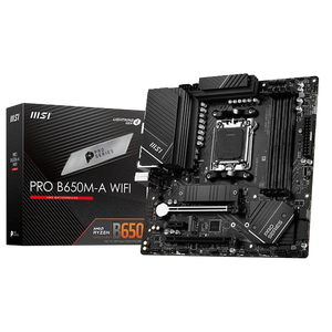 MSI Pro B650MA WiFi AX DDR5 MicroATX Placa Base AM5 MSI Pro B650MA WiFi AX DDR5 MicroATX Placa Base AM5