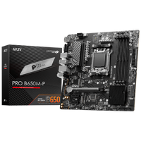 MSI Pro B650MP DDR5 MicroATX Placa Base AM5 MSI Pro B650MP DDR5 MicroATX Placa Base AM5