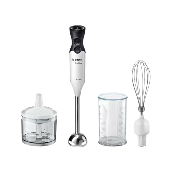 Bosch ErgoMixx MS6CA4150 800W BlancoAntracita  Batidora de Mano Bosch ErgoMixx MS6CA4150 800W BlancoAntracita  Batidora de Mano