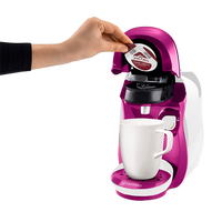 Bosch Tassimo Happy Cafetera Multibebida BlancaRosa Cafetera de Cápsulas Bosch Tassimo Happy Cafetera Multibebida BlancaRosa Cafetera de Cápsulas