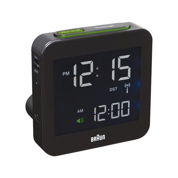 Braun BNC 009 Digital Multibanda Negro  Despertador Braun BNC 009 Digital Multibanda Negro  Despertador