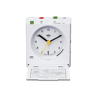 Braun BNC 005 Reflex Control despertador de viaje blanco