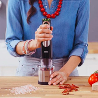 Braun MultiQuick 9 MQ 9038X 1000W Batidora de Mano Braun MultiQuick 9 MQ 9038X 1000W Batidora de Mano