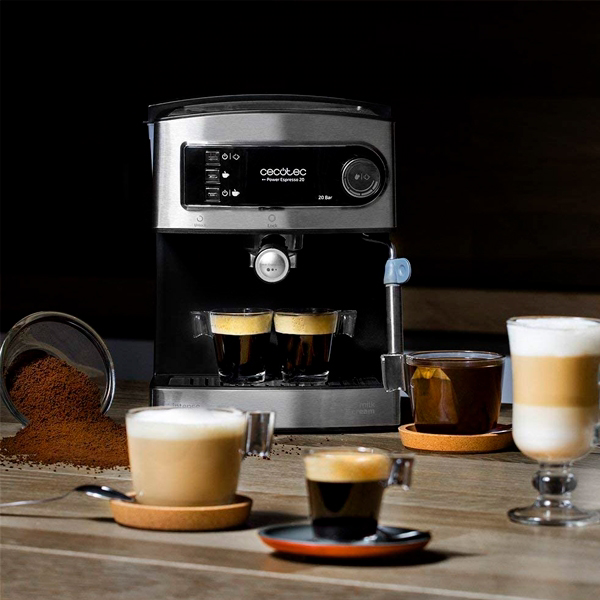 Cecotec Power Espresso 20 850W 20 Bares Cafetera Cecotec Power Espresso 20 850W 20 Bares Cafetera