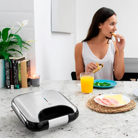 Cecotec Rock n Toast FiftyFifty  750W  Sandwichera